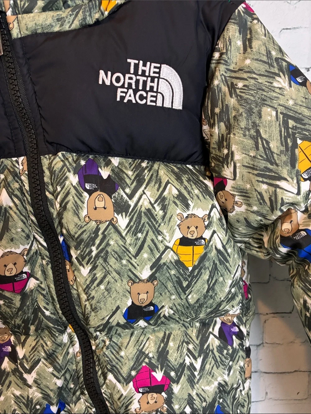 The North Face Baby Snowsuit North Face 1996 Retro Nupste Thyme Nupste Forest